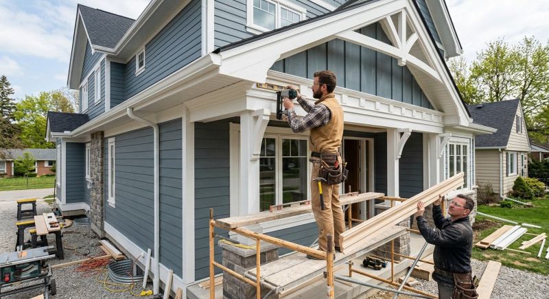Exterior Trim Work in Alpharetta, GA